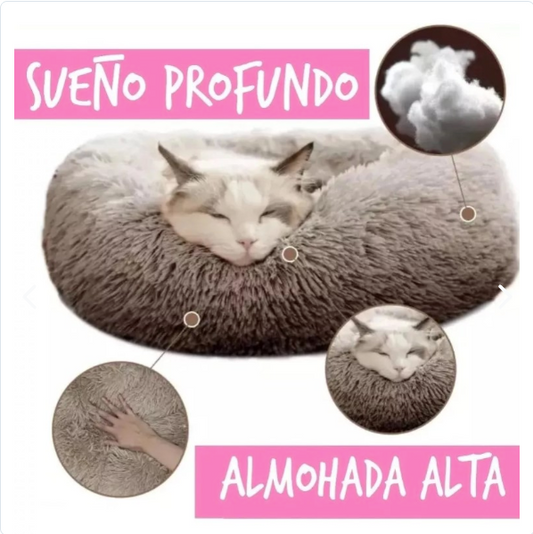 Cama Antiestrés Para Mascotas 60cm